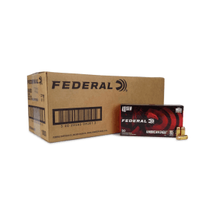 Federal American Eagle 40 S&W 165 Gr FMJ (Case)