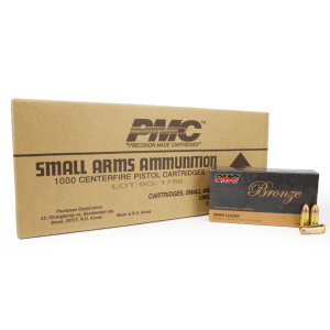 PMC Bronze 9mm 124 Gr FMJ (Case)