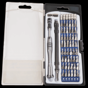 Wheeler Precision Micro Screwdriver Set Chrome Extendable Handle