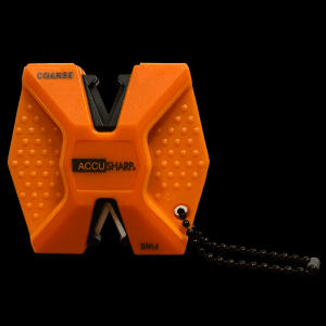 AccuSharp 2-Step Carbide Ceramic Knife Sharpener Orange