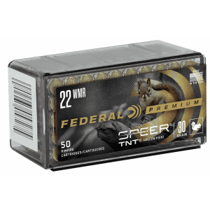 Federal Premium 22 WMR 30 Gr Speer TNT HP (Case)