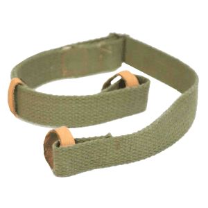 Crickett Green Canvas Leather Adjustable Rifle Sling