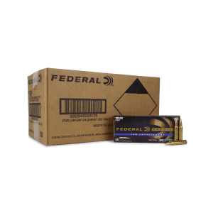 Federal LE Tactical TRU .223 Remington 55 Gr HP (Case)