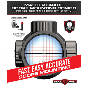 Real Avid Master Scope Mounting Kit Rings and Adaptors