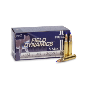 Fiocchi Field Dynamics 223 Remington 40 Gr V-Max (Box)