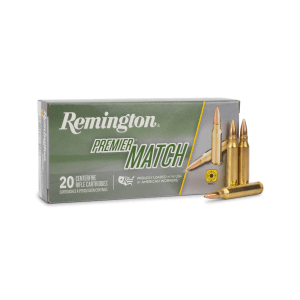 Remington Premier Match 223 Remington 69 Grain Sierra MatchKing BTHP (Box)
