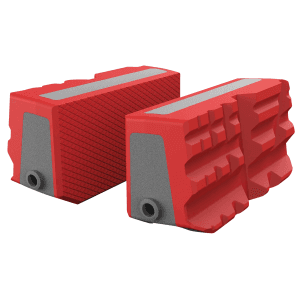 Real Avid Smart-Jaws MultiFit Sleeves Gray/Red Rubber