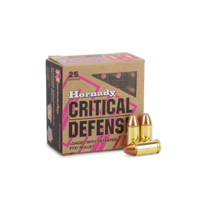 Hornady Critical Defense Lite 9mm 100 Gr FTX (Box)