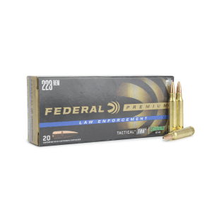 Federal LE Tactical TRU .223 Remington 55 Gr HP (Box)