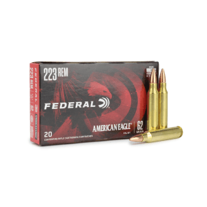 Federal American Eagle 223 Remington 62 Gr FMJ (Box)