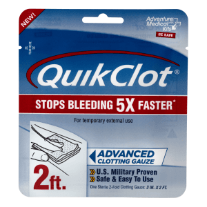 Adventure Medical Kits QuikClot Advanced Clotting Gauze White