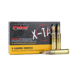 PMC X-TAC 5.56 NATO 62 Gr Green Tip LAP (Box)
