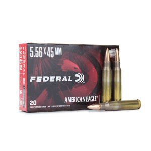 Federal American Eagle 5.56 55 Gr FMJ (Box)