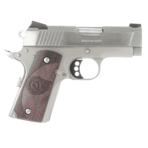 Colt 1911 Defender Single 45 ACP 7+1 Black Cherry/Stainless