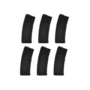 Magpul PMAG Gen M2 MOE AR-15/M16/M4 223/5.56/300 Blackout Magazine 6 Pack - 30 Round (Polymer)
