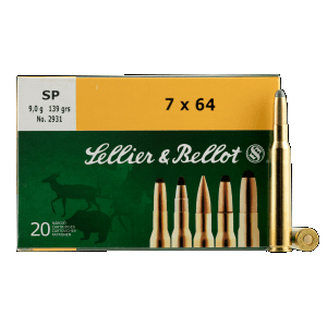 Sellier & Bellot 7x64mm Brenneke 140 Gr SP 20 Rounds (Box)