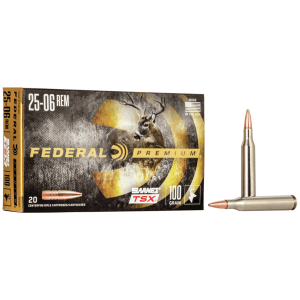Federal Premium 25-06 Rem 100 Grain Barnes TSX (Box)