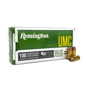 Remington UMC 40 S&W 180 Grain JHP Value Pack (Box)