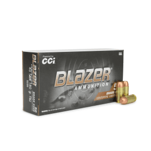 CCI Blazer Brass 40 S&W 180 Grain FMJ (Box)