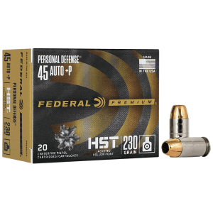 Federal Premium 45 ACP 230 Grain HST JHP P45HST1S (Box)