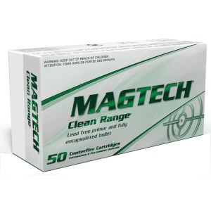 Magtech Clean Range 40 S&W 180 Grain Fully Encapsulated Bullet Flat CR40A (Box)