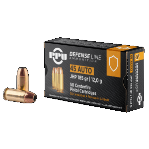 Ppu Defense 45 ACP 185 Grain JHP PPD45 (Box)