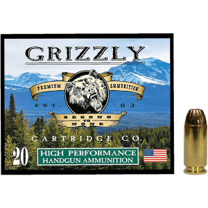 Grizzly .40 S&W 200gr JHP Ammo  (Box)