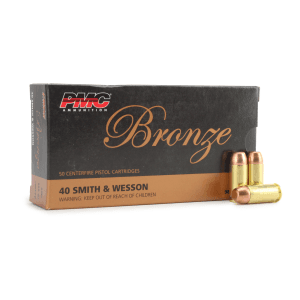 PMC Bronze .40 S&W 165 Grain FMJ (Box)