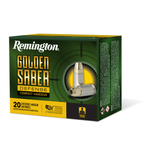 Remington Golden Saber 40 S&W 180 Grain Brass JHP 27618 (Box)