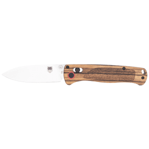 CobraTec Bar Lock Folding Knife 3 Inch D2 Steel Zebrawood Handle