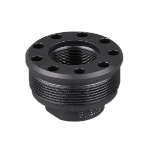 SilencerCo Alpha Direct Thread Mount M18x1 Black