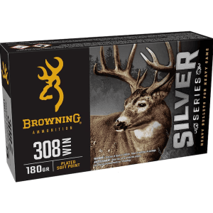 Browning Ammo 308 Winchester 180 Gr Plated Soft Point (Box)