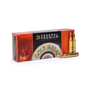 Federal Gold Medal 223 Remington 77 Gr SMK BTHP (Box)