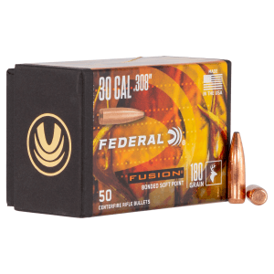 Federal Fusion 30 Cal 180gr Soft Point 50/Box
