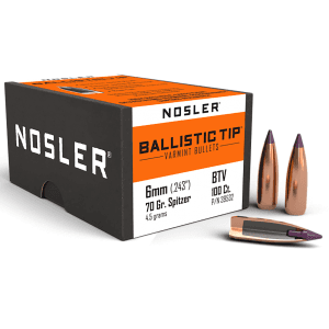 Nosler 6mm 70gr Ballistic Tip