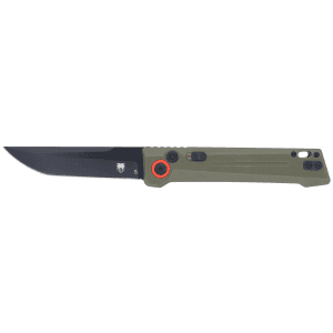 CobraTec Inferno OTF Tanto 3.5 Inch D2 Steel OD Green Textured Handle