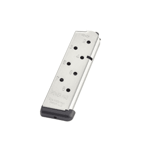 Chip McCormick Power Mag 1911 45 ACP Magazine - 8 Round (Stainless Steel)