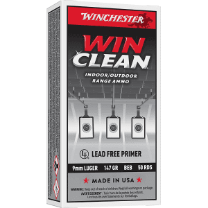 Winchester Super X 9mm 147 Gr Winclean Brass Enclosed Base (Box)