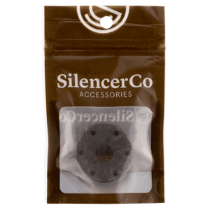 Silencerco Hybrid 9mm Bravo Front Cap Black Silencer End Cap