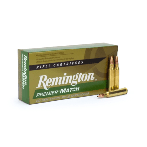 Remington Premier Match .223 62 Gr HP (Case)