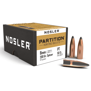 Nosler Partition 8mm 200 Gr Partition Spitzer