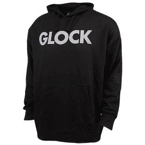Glock Traditional 2XL Black Long Sleeve Hoodie Durable Soft Fabric