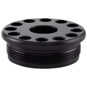 Anechoic Direct Thread Adapter Titanium Black .578x28