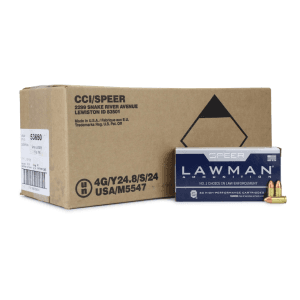 Speer Lawman 9mm 115 Gr TMJ (Case)