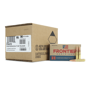 Hornady Frontier 300 Blackout 208 Gr FMJ Subsonic (Case)