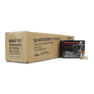 Winchester 9mm 147 Gr PDX1 Defender JHP (Case)