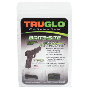 Truglo Brite-site  Tru Tg131gt1b  Tfo For Glock Low 42 Ylw Rs