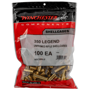 Winchester Ammo Unprimed Cases  Win Wsc350lu   Unpcase    350 Leg        100/bg
