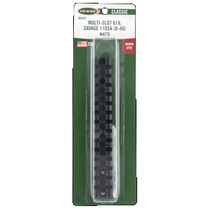 Weaver Mounts Multi-slot  Weav 48343 Multi Slot Bse Sav 110 Sav 8-40 Blk