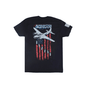 Ammunition Depot Dropping Bombs T-Shirt (Small)